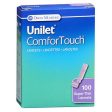 Unilet Comfortouch Lancets Model No : AT0465 100 each By Unilet Cheap