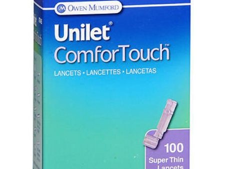 Unilet Comfortouch Lancets Model No : AT0465 100 each By Unilet Cheap