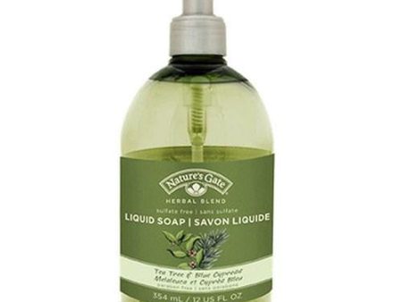 Herbal Blend Liquid Soap Tea Tree & Blue Cypress 12 Oz By Nature s Gate Cheap