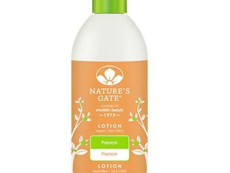 Herbal Lotion Papaya 18 Oz By Nature s Gate For Discount